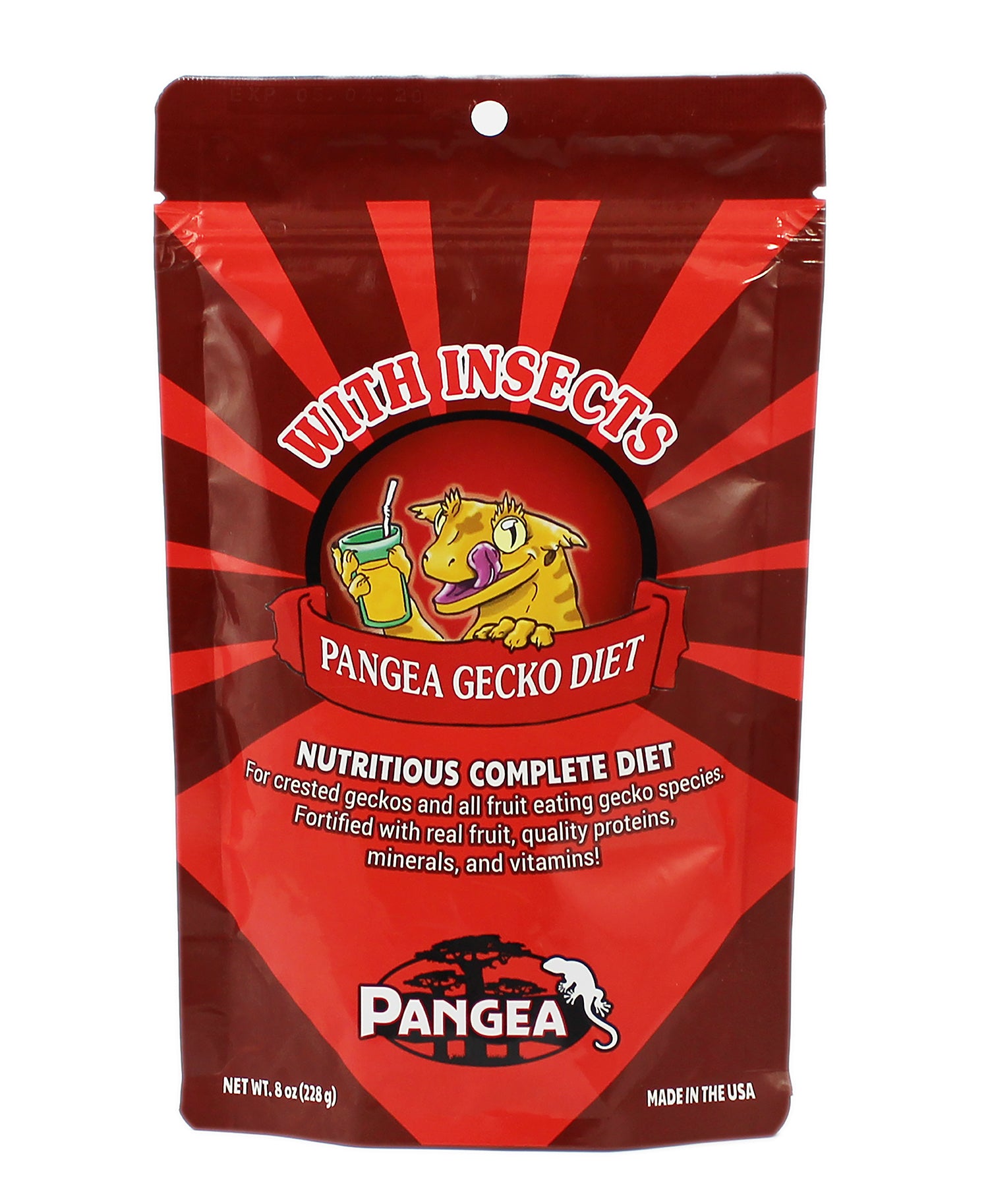 Pangea with insects